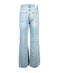 Guess Logo Flared Fit Light Stone Wash Jeans