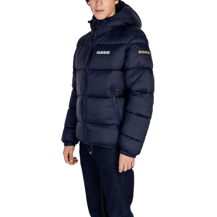 Napapijri Logo Hooded Puffer Jacket