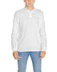 U.S. Polo Assn. Logo Long Sleeve Polo Shirt 100% Cotton