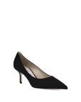 Jimmy Choo Black Leather Heeled Pumps