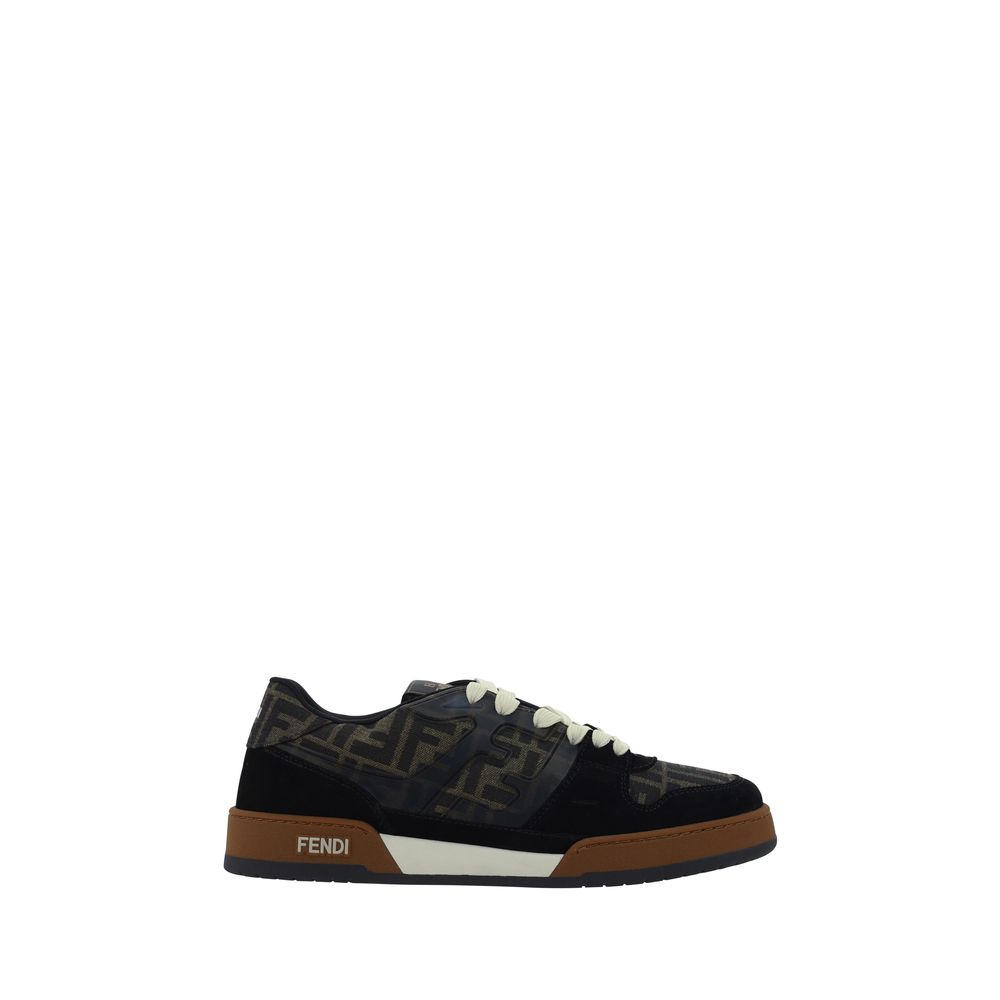 Fendi Lace-Up Low Top Sneakers