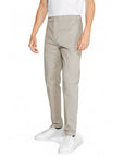 Calvin Klein Logo Cotton Slim Fit Chinos