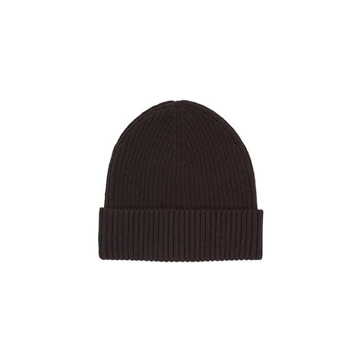 Calvin Klein Logo Organic Cotton-Cashmere Beanie