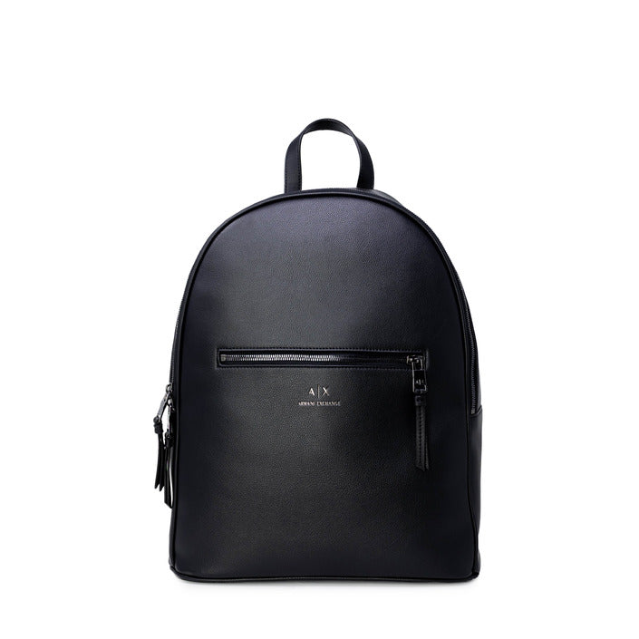 Armani Exchange Logo Unisex All Black Backpack