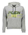 Plein Sport Logo Hoodie - Marle Gray/Grey - Made In Italy
