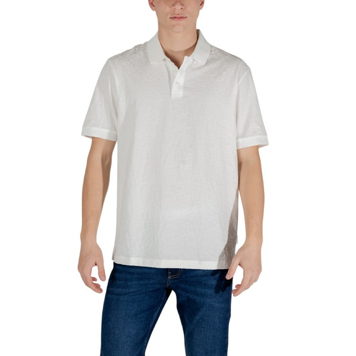 Armani Exchange Minimalist Polo Shirt 100% Cotton