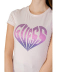 Guess Studded & Embellished Logo Cotton-Rich T-Shirt - Multiple Colors