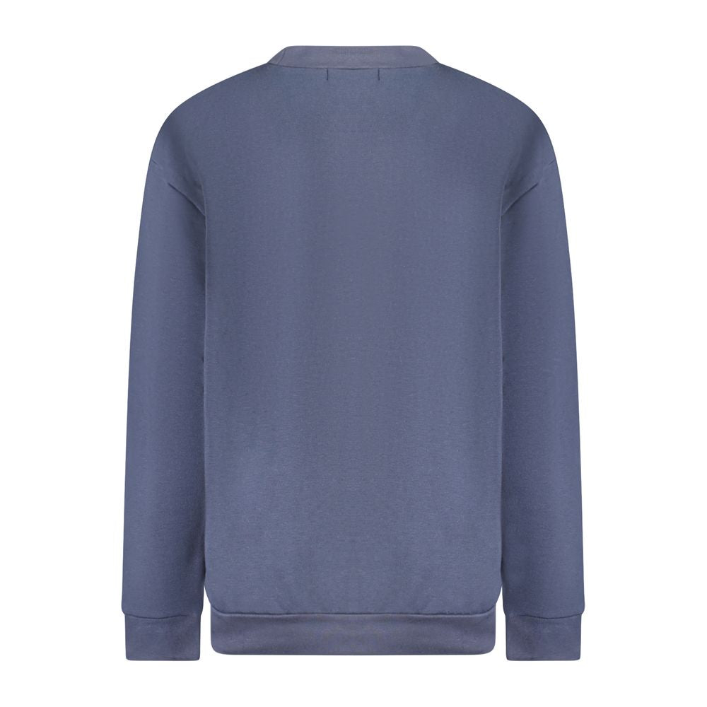 Cavalli Class Rustic Blue Leopard Sweatshirt