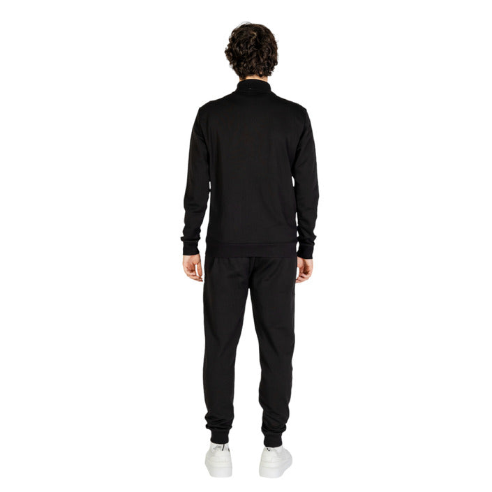 EA7 By Emporio Armani Logo Athleisure Cotton-Rich Tracksuit