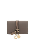 Chloé Letter C Charm Leather Wallet & Purse