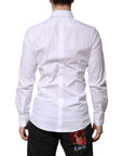 Dolce & Gabbana White Collar Shirt