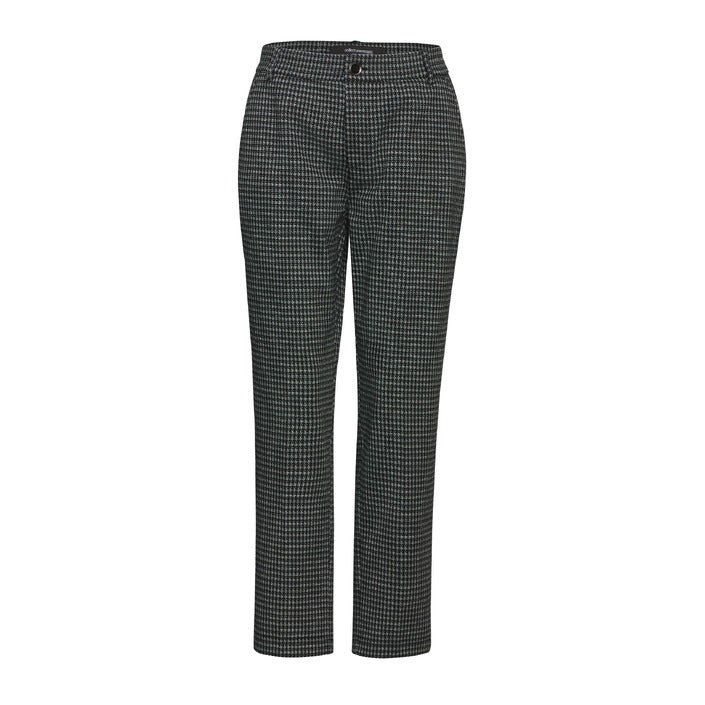 Street One Minimalist Checkered Capri Pants