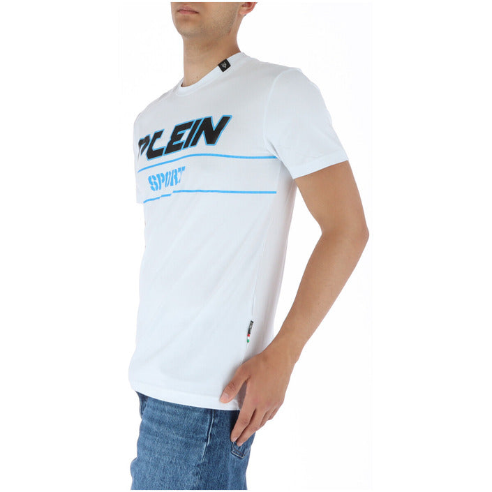 Plein Sport Logo Cotton Crewneck T-Shirt