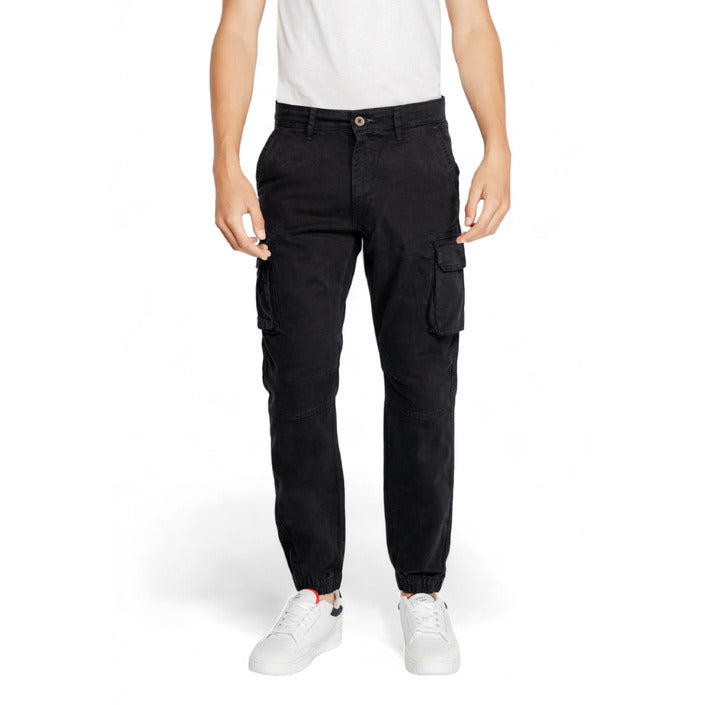 Gas Minimalist Cotton Cargo Joggers