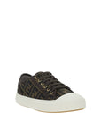 Fendi Monochrome Low Top Sneakers