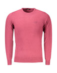 Cavalli Class Vintage Red Fitted Sweater