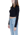 Tommy Hilfiger Minimalist 100% Cotton Button Up Cropped Long Sleeve Top - 2 Shades