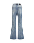 Balmain Light Wash Flared Jeans