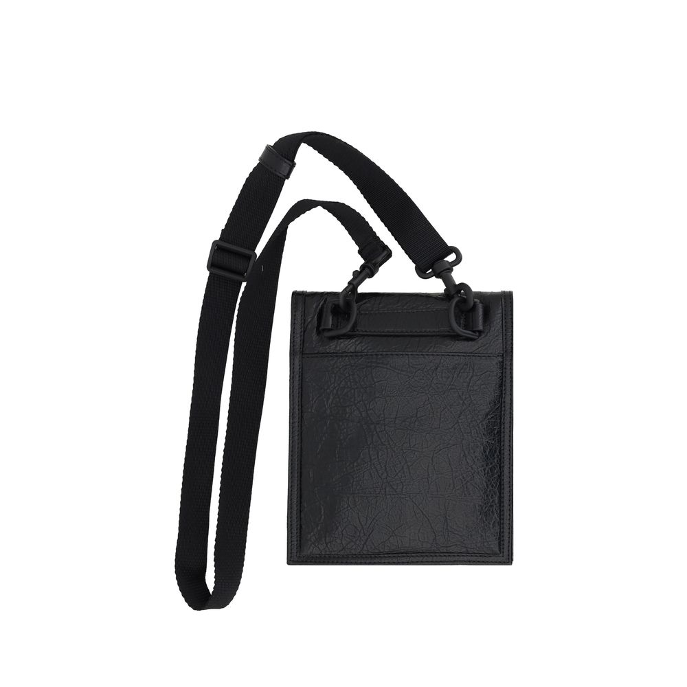 Balenciaga Explorer Leather Shoulder Bag