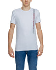 Emporio Armani Logo Cotton-Rich T-Shirt - white