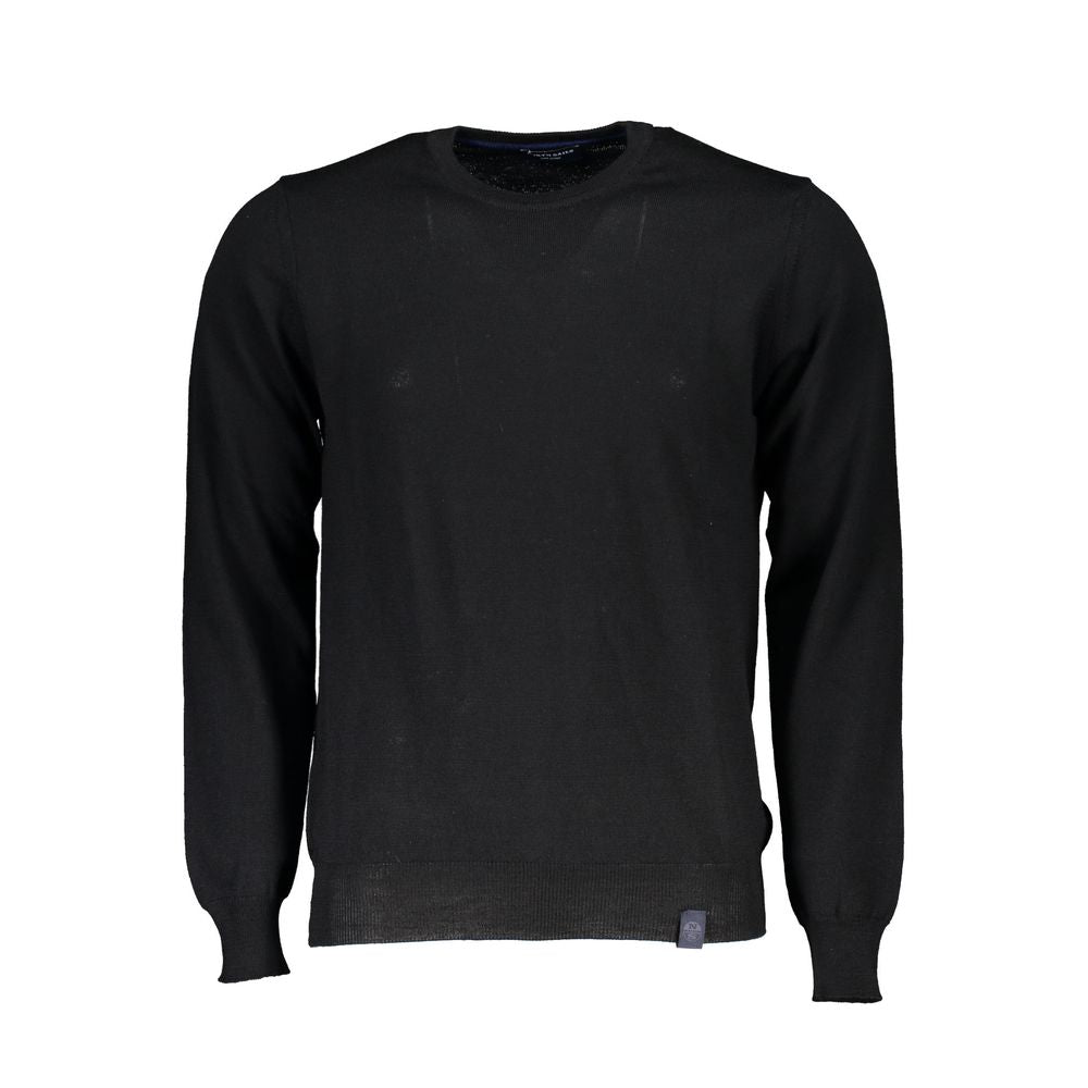 North Sails Cotton Crewneck Sweater - Black