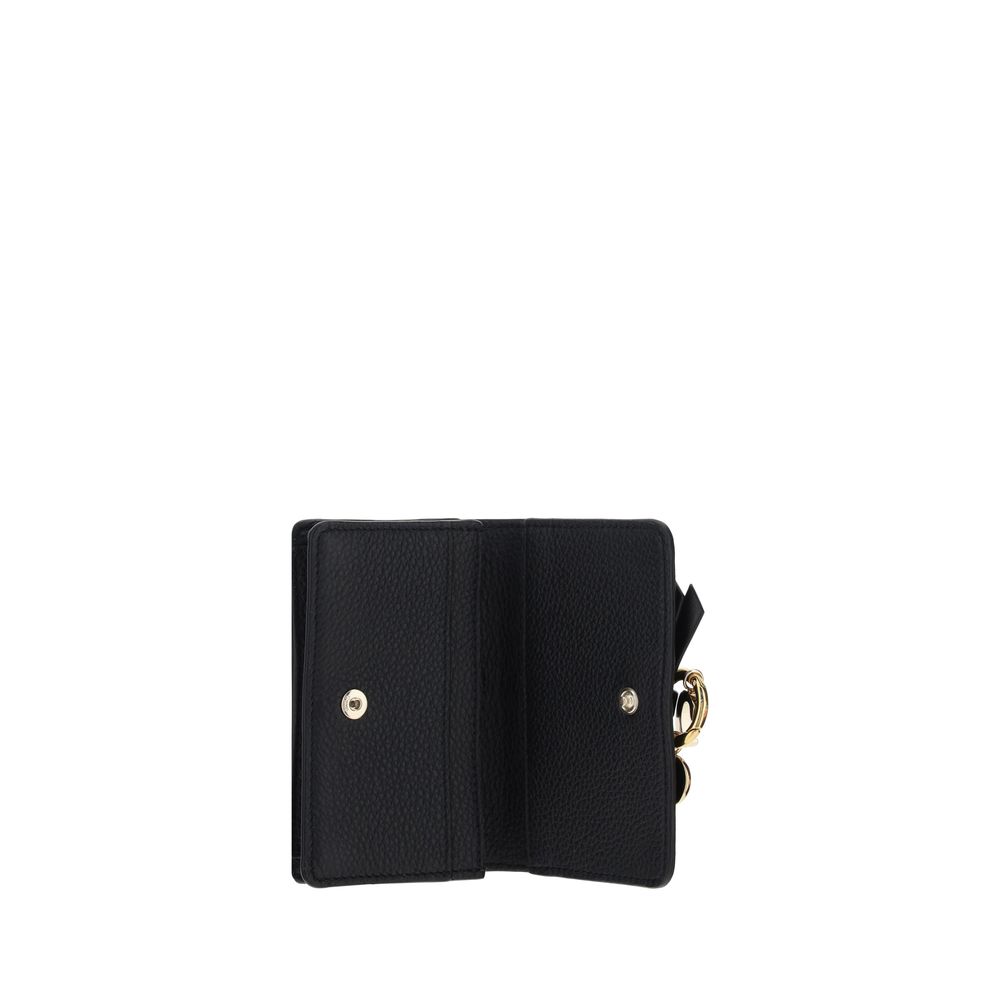 Chloé Letter C Leather Pocket Wallet