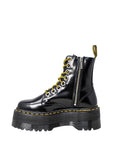 Dr. Martens Logo Leather High Shine Wet Look Lace-Up Boots