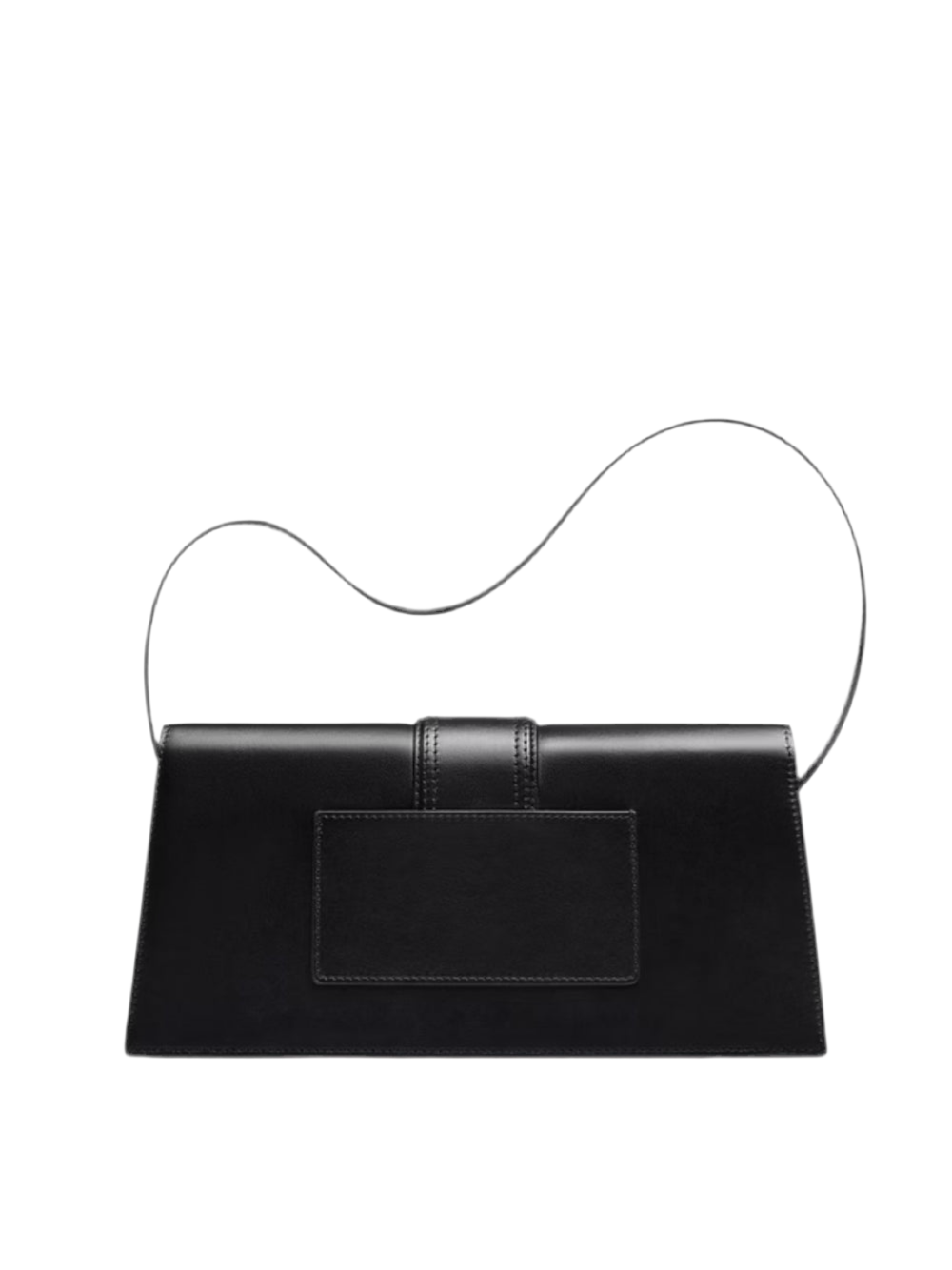 Jacquemus Black Leather Le Bambino Long