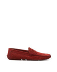 Bally Suede Leather Penny Moccasin - Bordeaux