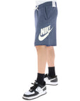 Nike Logo Cotton Athleisure Shorts