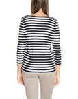 Street One 100% Cotton Striped Long Sleeve Top