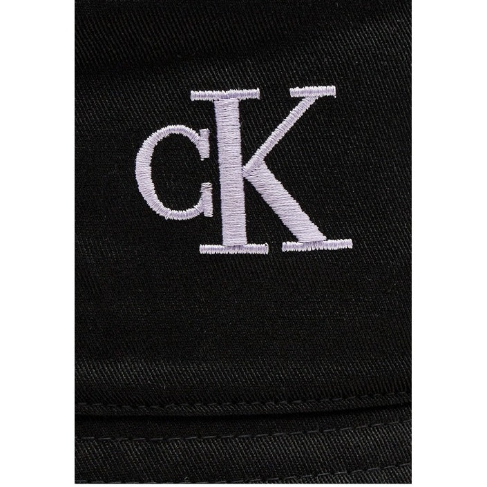 Calvin Klein Jeans Logo Unisex Black Bucket Hat