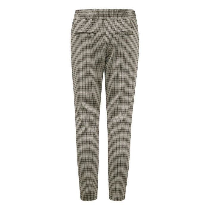 Ichi Checkered Super Slim Fit Trouser Pants