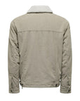 Only & Sons Minimalist Corduroy Fleeced Lined Jacket