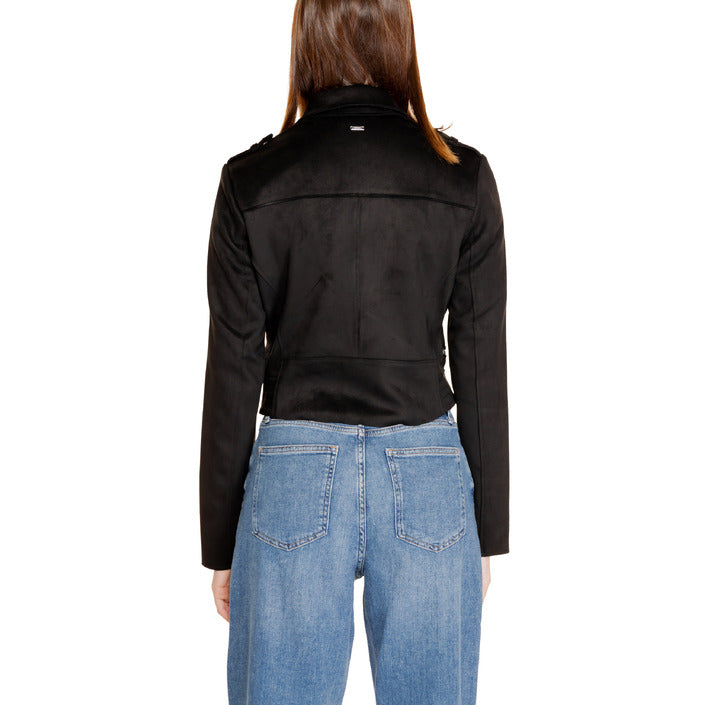 Morgan De Toi Zippy Short Black Jacket