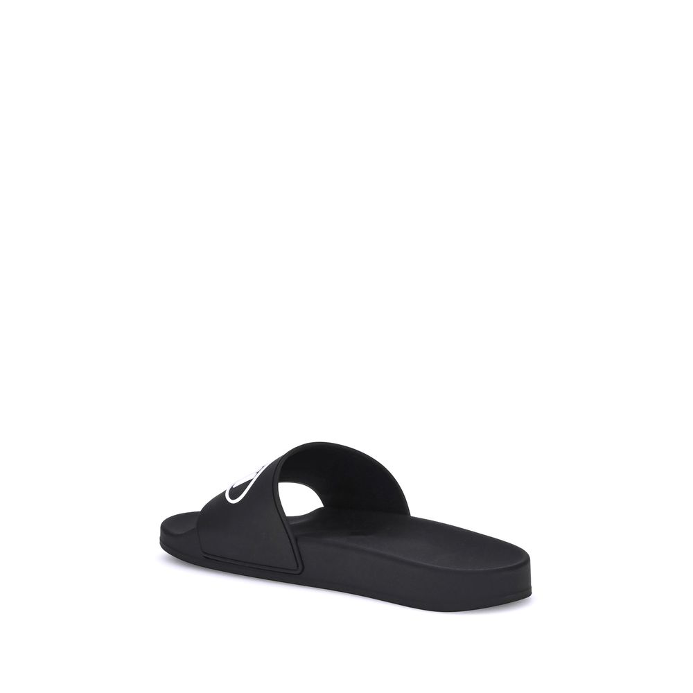 Balenciaga X Scholl Rubber Slides