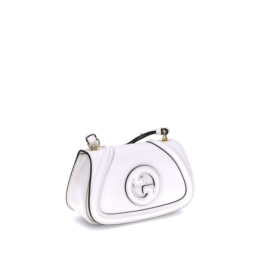 Gucci Blondie Structured Leather Shoulder Bag