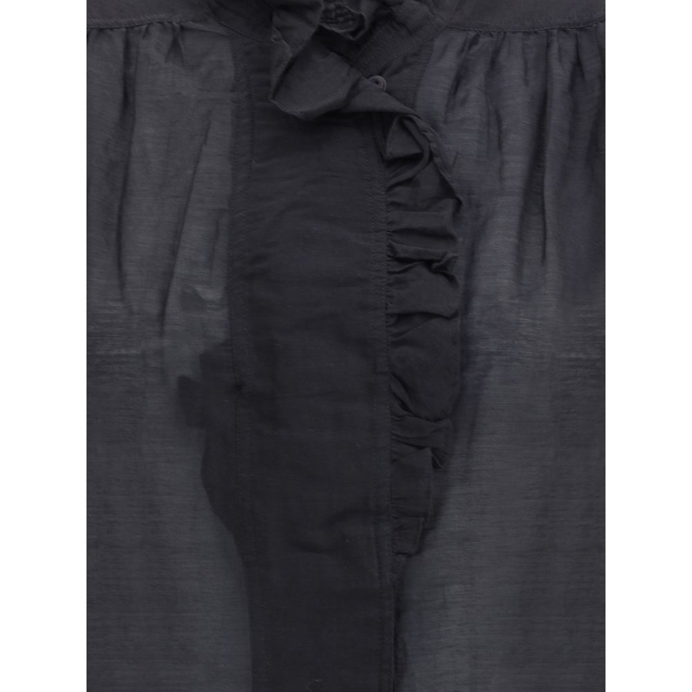 Marant Etoile Black Pamias Blouse