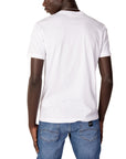 EA7 By Emporio Armani Logo Pure Cotton Athleisure T-Shirt