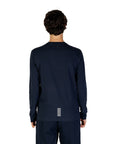 EA7 By Emporio Armani Cotton-Rich Long Sleeve Top