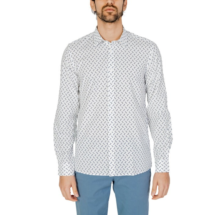 Antony Morato Geometric Cotton-Blend Shirt
