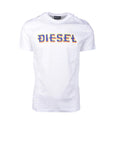Diesel Logo Front Pure Cotton T-Shirt