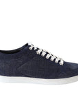 Jimmy Choo Miami Denim Low Top Sneakers
