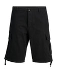 Jack & Jones Logo Black Cargo Shorts