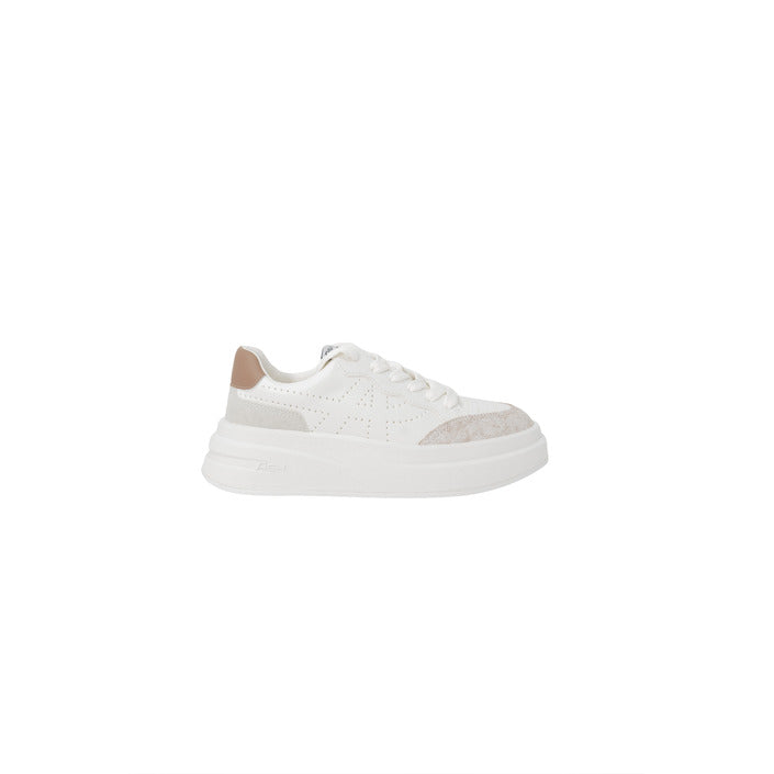 Ash Logo Ultra-Chunky Sole Low Top Lace-Up Leather Sneakers