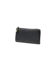 Furla Logo Genuine Leather Slim Clutch Purse