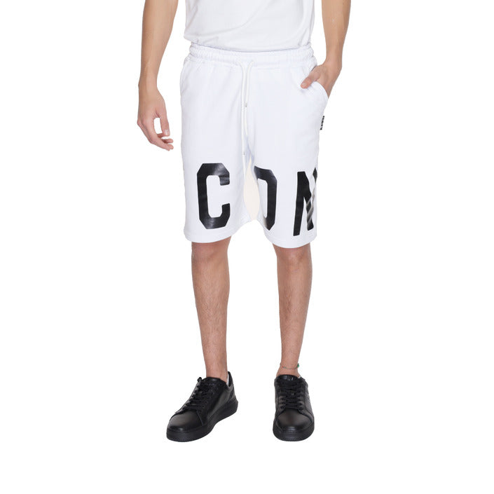 Icon Logo Pure Cotton Shorts - white