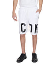 Icon Logo Pure Cotton Shorts - white