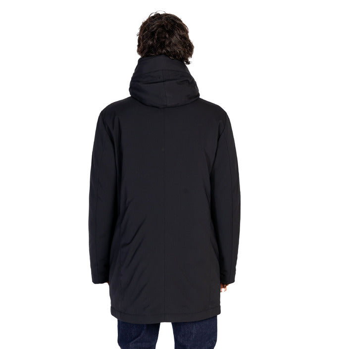 Peuterey Logo Hooded Longline Jacket