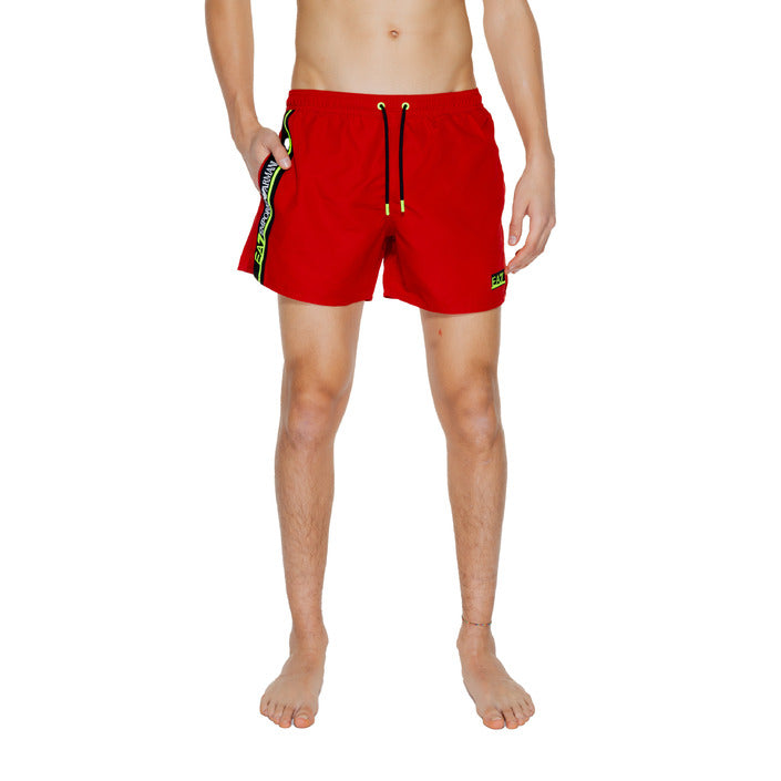 EA7 By Emporio Armani Athleisure Quick Dry Shorts - red